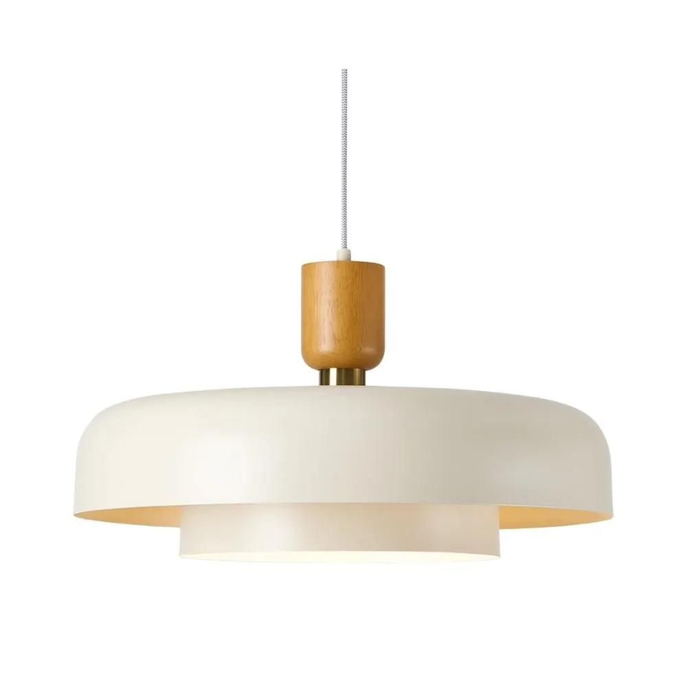Natural Circle Modern Wooden Pendant Light KL1101