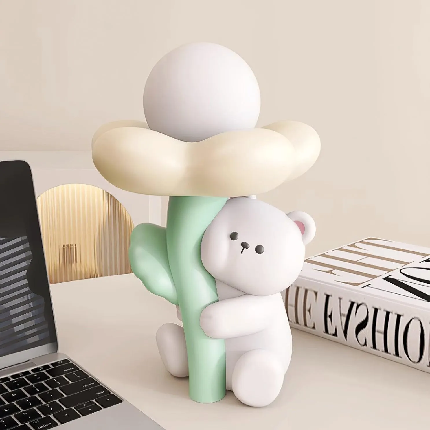 Cute Bear Resin Table Lamp KL821
