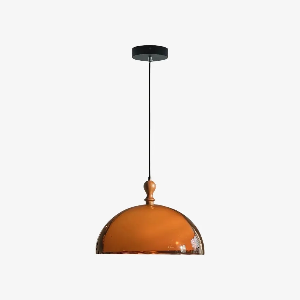 Afterglow Acrylic Dome Pendant Light - Medieval Pendant Lamp for Dining Rooms and Entryways KL2052