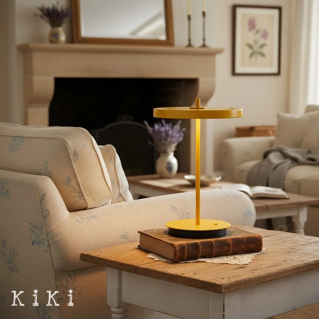 Astris Modern Minimalist Metal Table Lamp for Living Room and Office KL2142