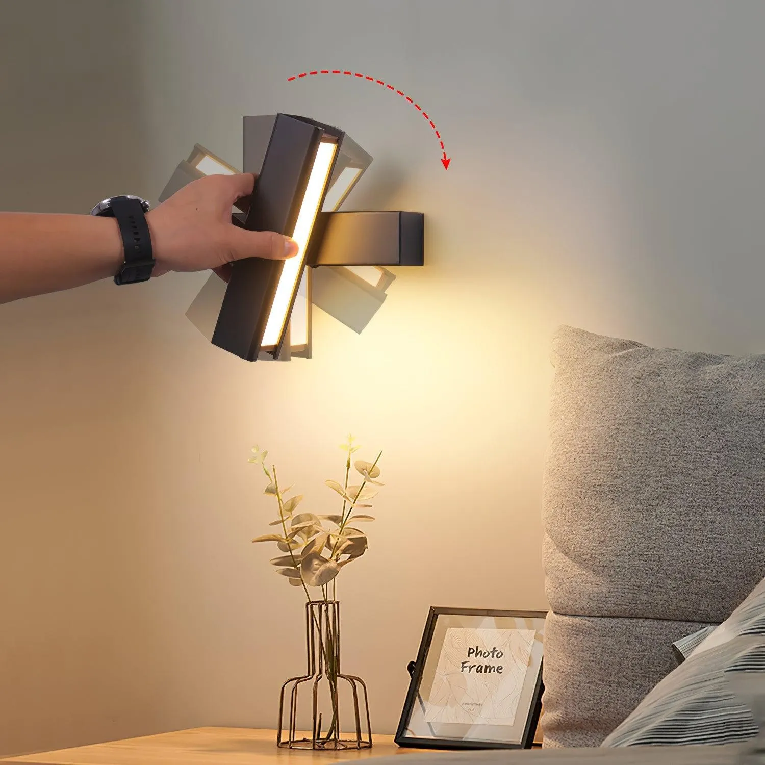 Nordic Art Bedroom Wall Lamp KL528