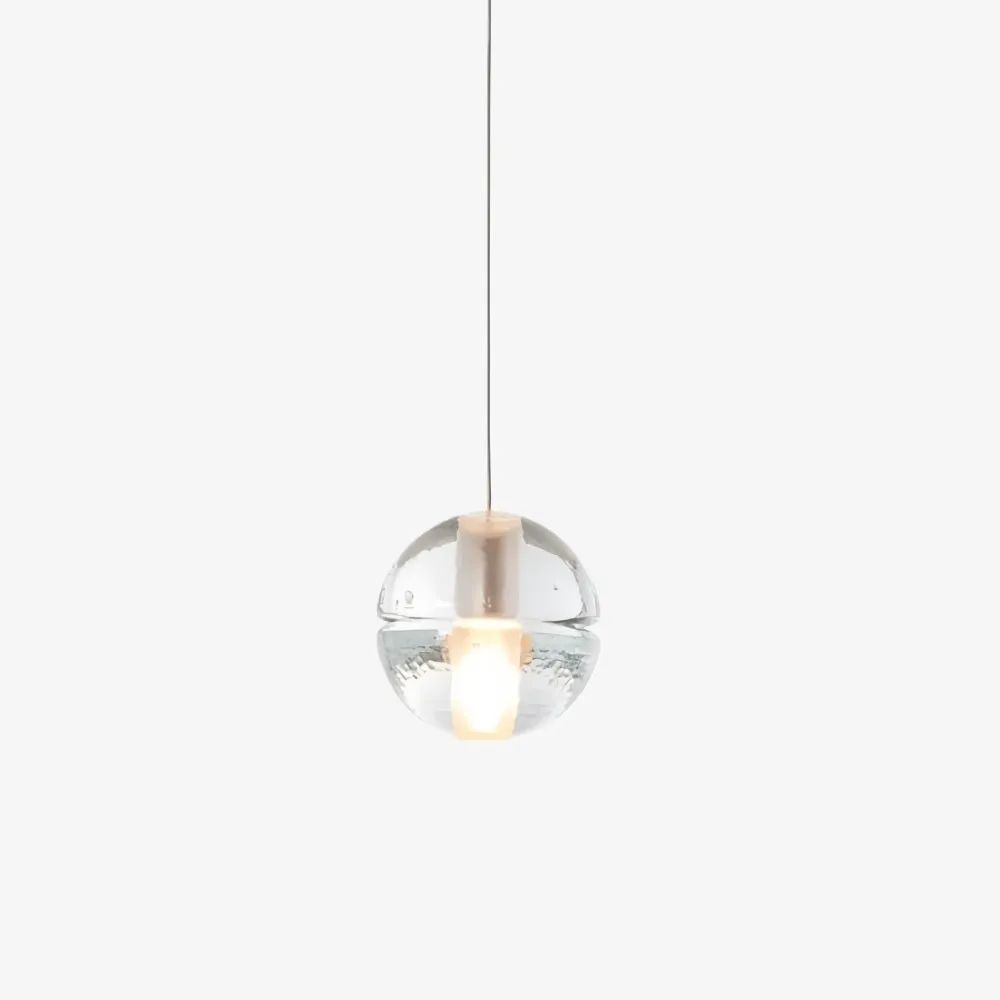 Lorivo Decorative Crystal Sphere Pendant Light Starry Visual for Lounge Areas KL2225