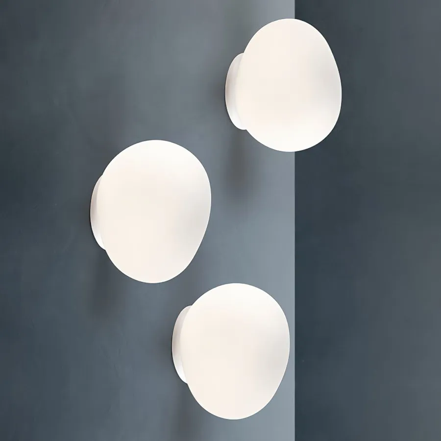 Gregg Wall Light Ceiling Light - Elegant White Shade for Home or Office Spaces