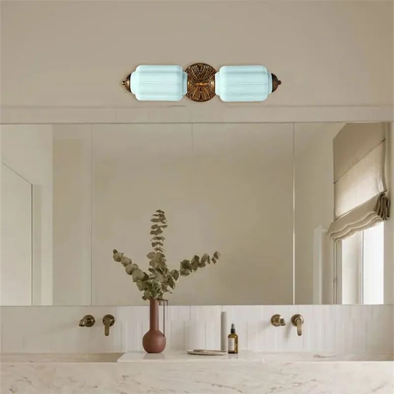 Eloise Pumkin Glass Vanity Sconce KL856