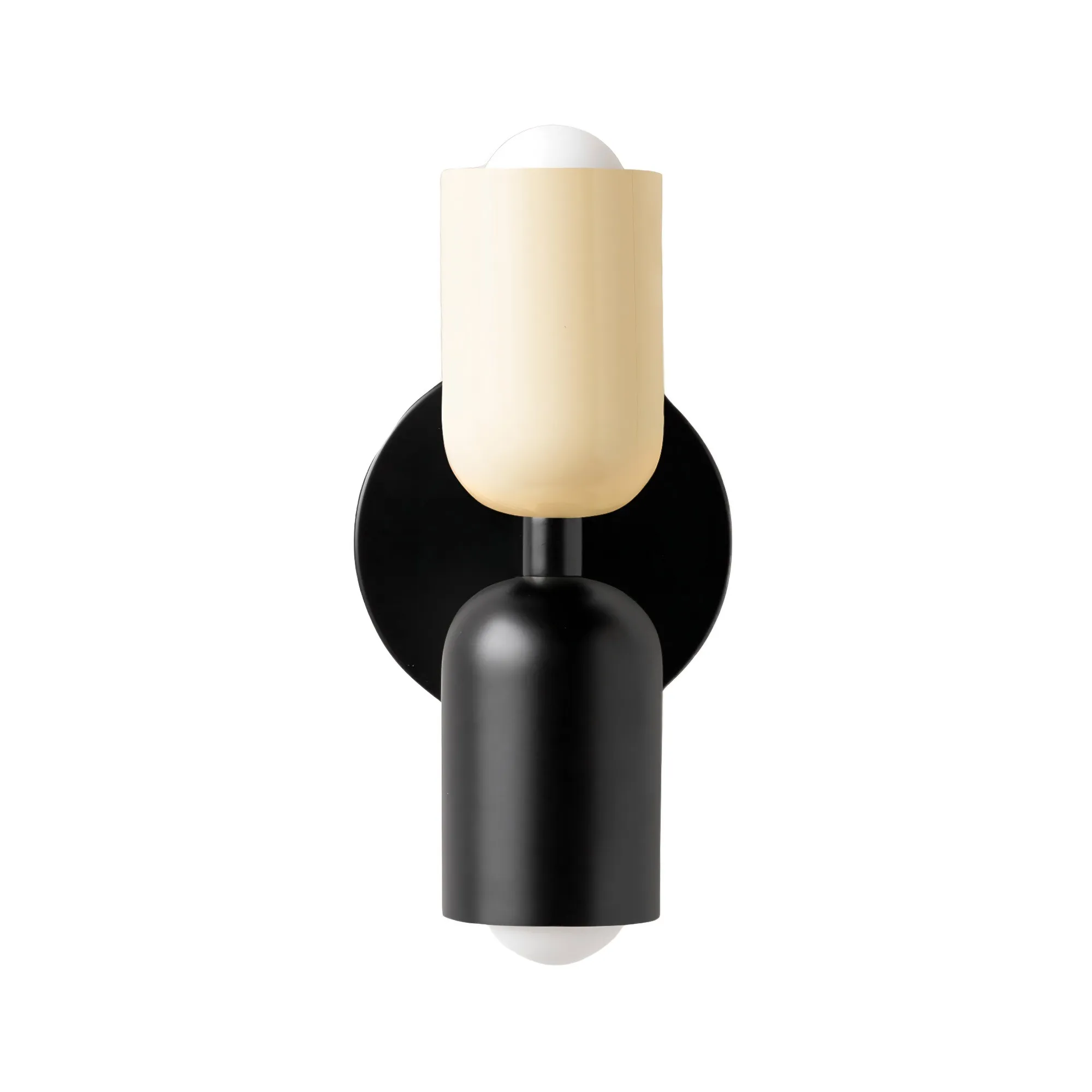 Metal Up Down Wall Sconce - Contemporary Colorful Wall Light for Hallway and Office