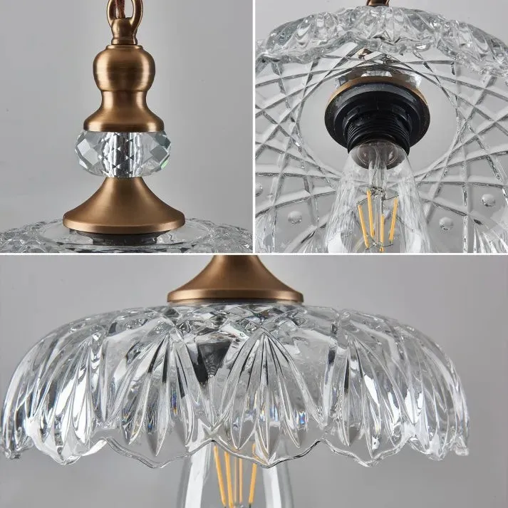 Mid Century Mini Kitchen Island Glass Pendant Light KL843