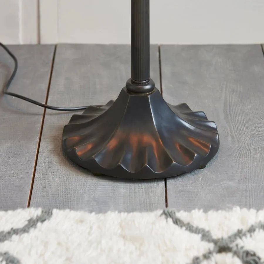 TF Fargo Geometric Art Deco Tiffany Floor Lamp for Living Room Corner Lighting KL1808