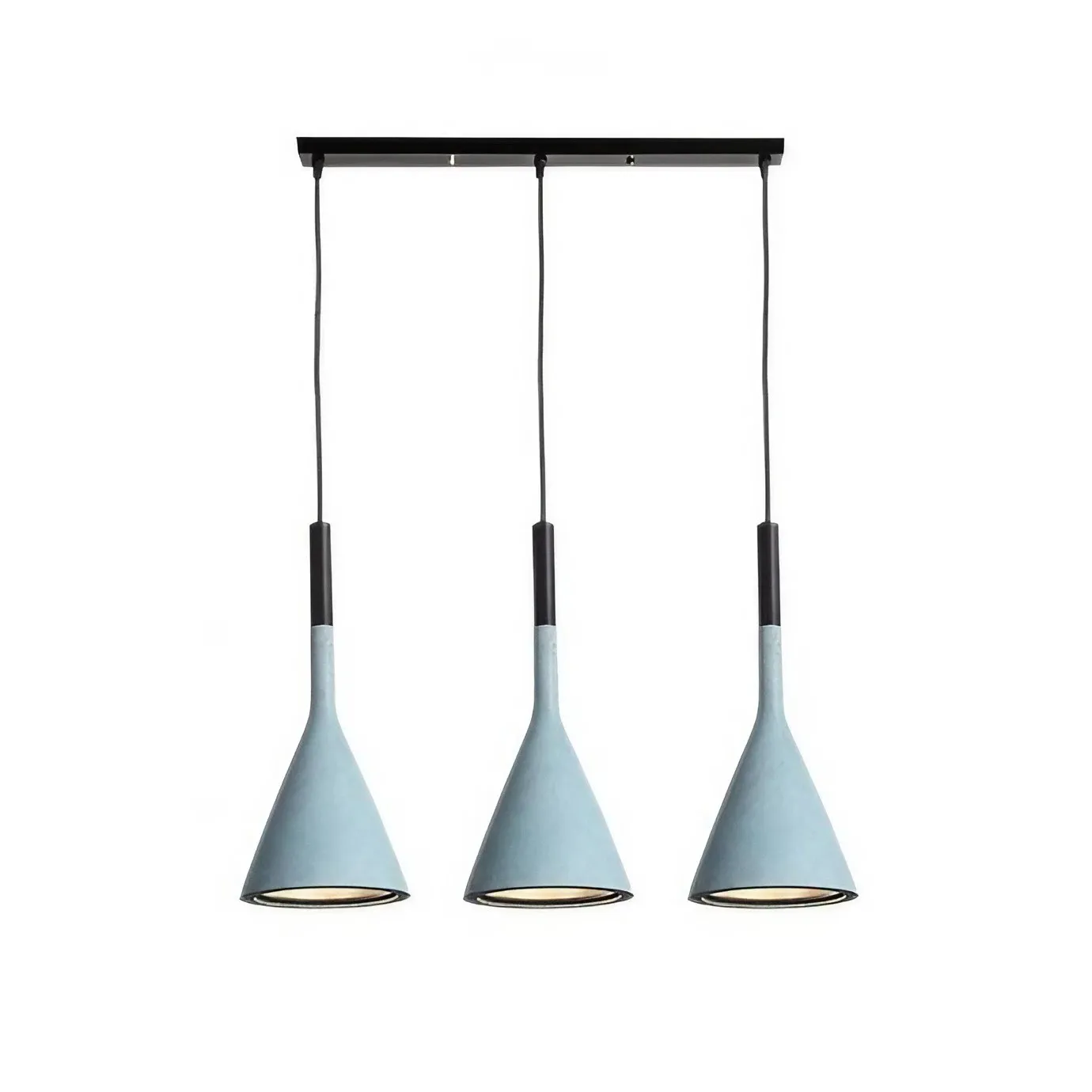 Aplomb Concrete Pendant Lamp - Minimalist Design Lighting for Dining Room and Office