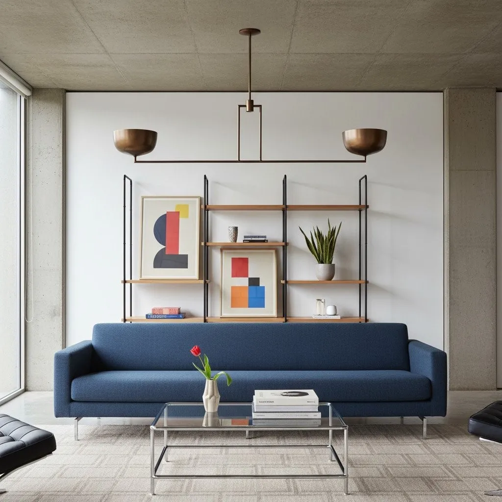 Lustrona Multi-Light Chandelier Metal Dome Shades - Streamlined Modern for Dining Room KL1622