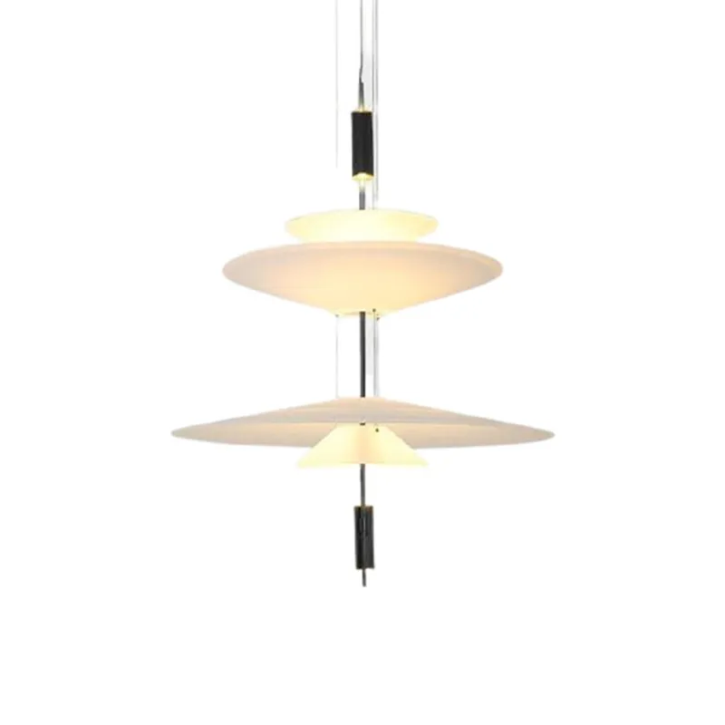 Flamingo Layered Pendant Light - Elegant Modern Lighting for Lounge and Hall