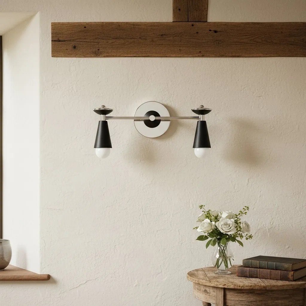 Pyralis Cone Modern Art Deco Lighting - Vintage Style Vanity Sconce Light KL1434