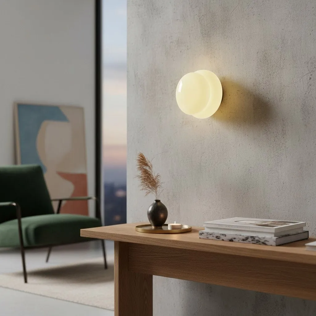 Orra Scandinavian Round Wall Sconce - Timeless Design for Spaces KL1560