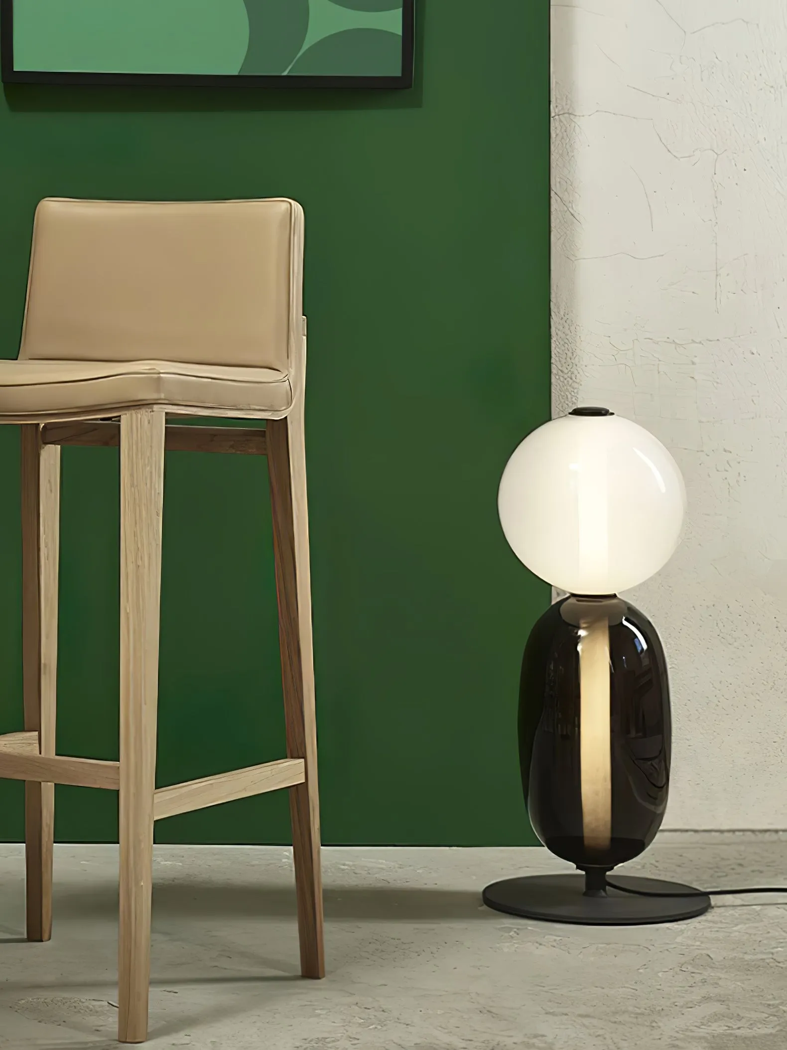 Nordic Minimalist Creative Luxury Gourd Glass Table Lamp KL278