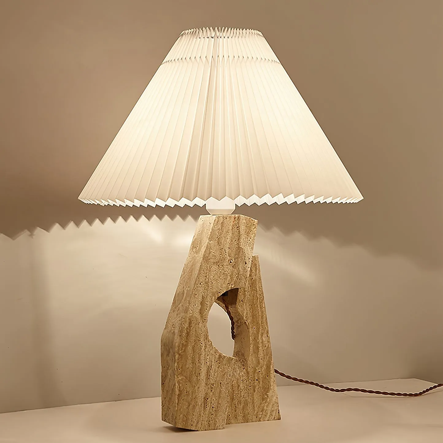 Modern Artistic Stone Pillar Table Lamp KL870