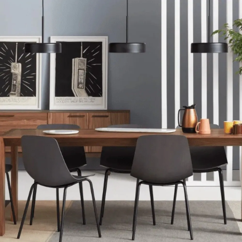 Contemporary Bobber Round Led Pendant Light KL924