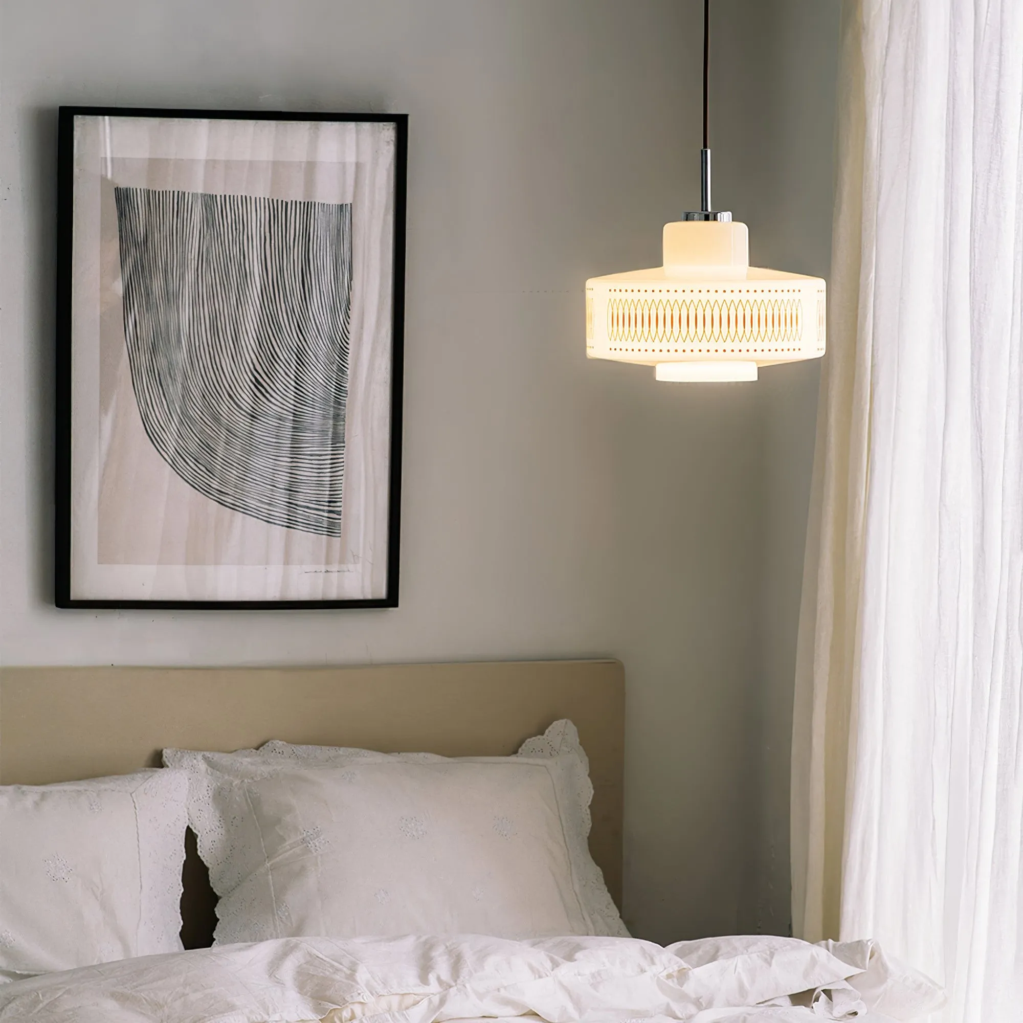 Modern Gourd shape Glass Pendant Lamp KL221