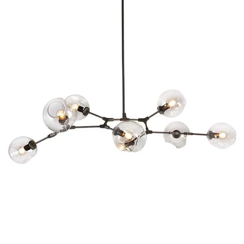 Branching bubble chandelier