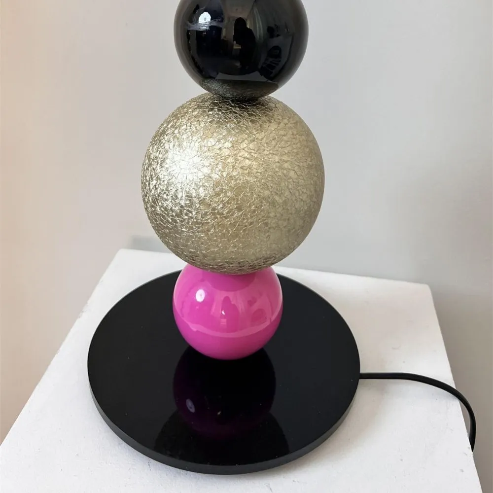 Coloful Stacked Round Ball Table Lamp KL157