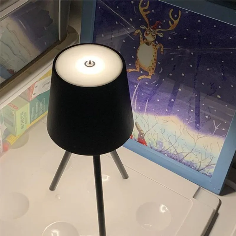 Touch Dimmer Switch Tripod Table Lamp KL42