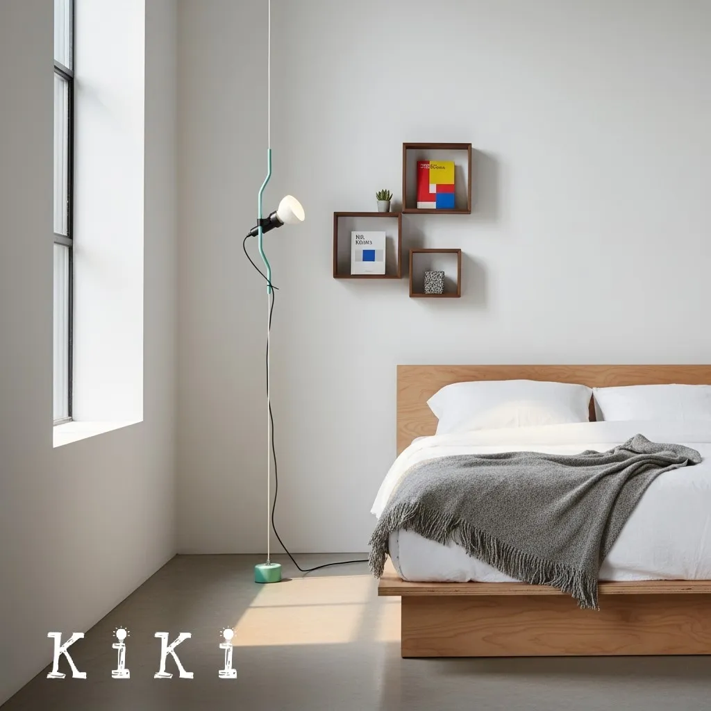Parentesi Ceiling Lamp - Modern Adjustable Metal Pendant Light for Bedrooms