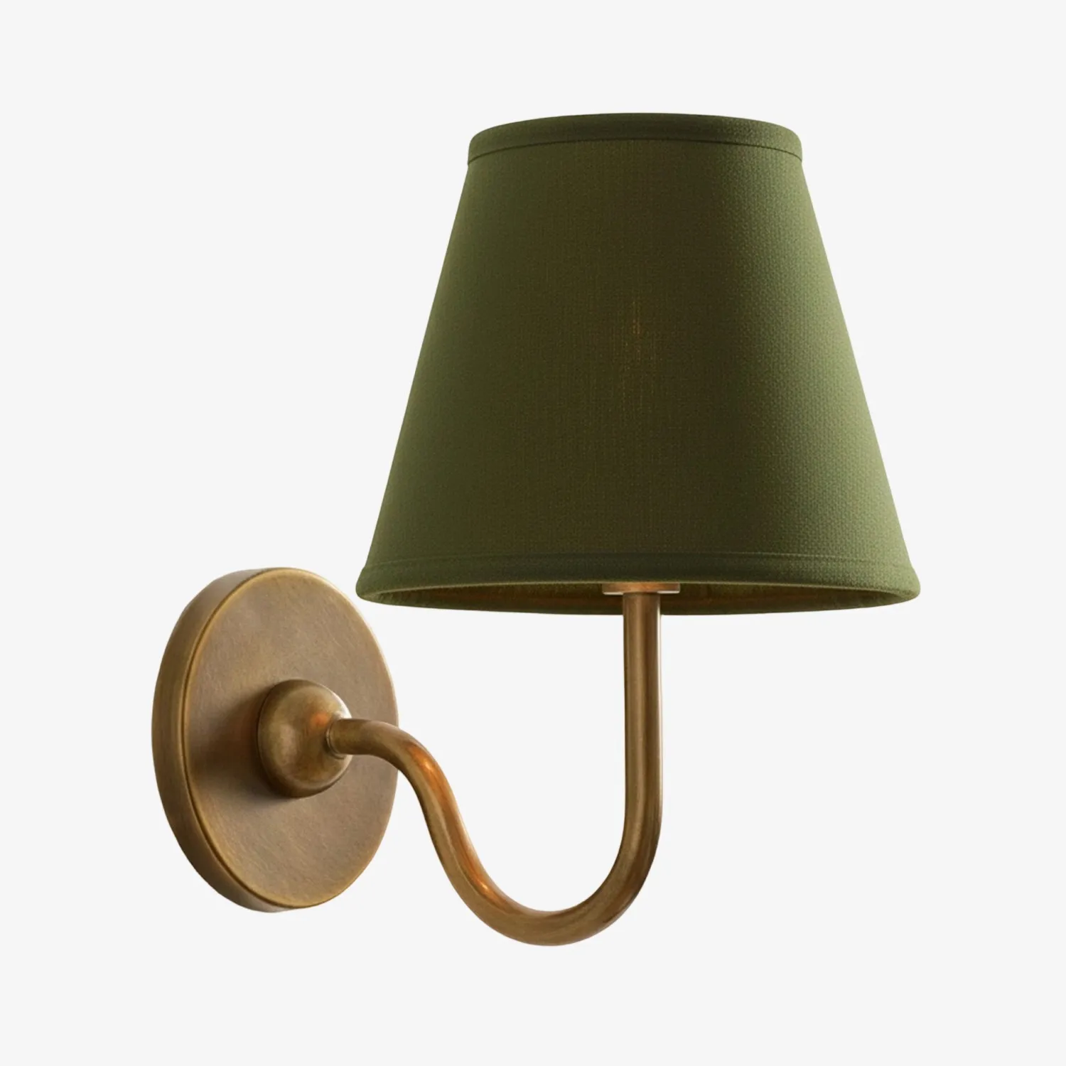 Luvora Vintage Pleated Shade Wall Lamp - Refined Linen Sconce For Bathroom or Corridor KL1272