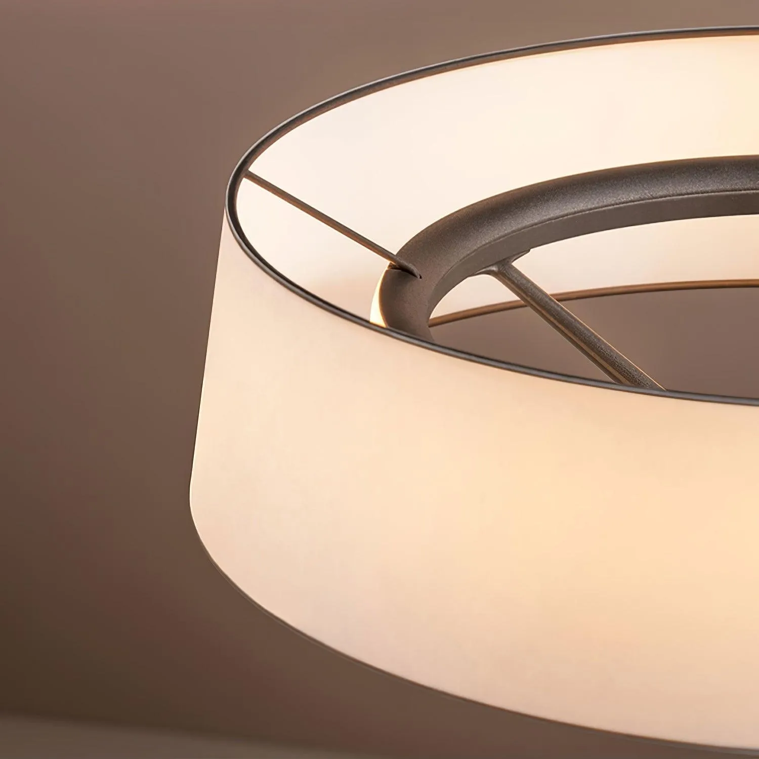 Delvara Modern Decorative Table Lamp - Metal Base Desk Lamp with Parchment Shade for Nightstand KL2296