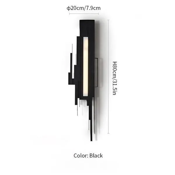 Metal Sculpted Sconce