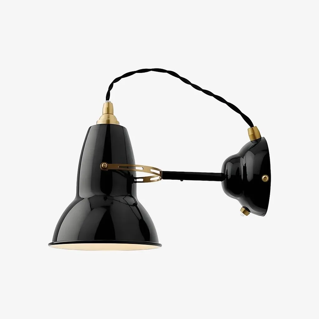 Modryx Industrial Adjustable Wall Light - Minimalist Lighting for Bedside Reading Space KL2141