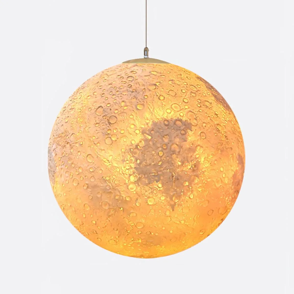 Planetary White Moon Chandelier Suitable For Living Room KL202