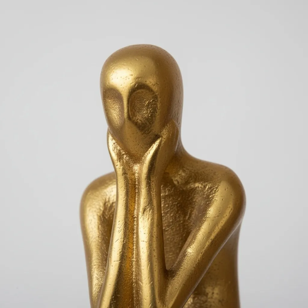 Verlitho Artistic Sculptural Lines Drawer Handle - Nordic Contemporary Design Interior Decor KL2350