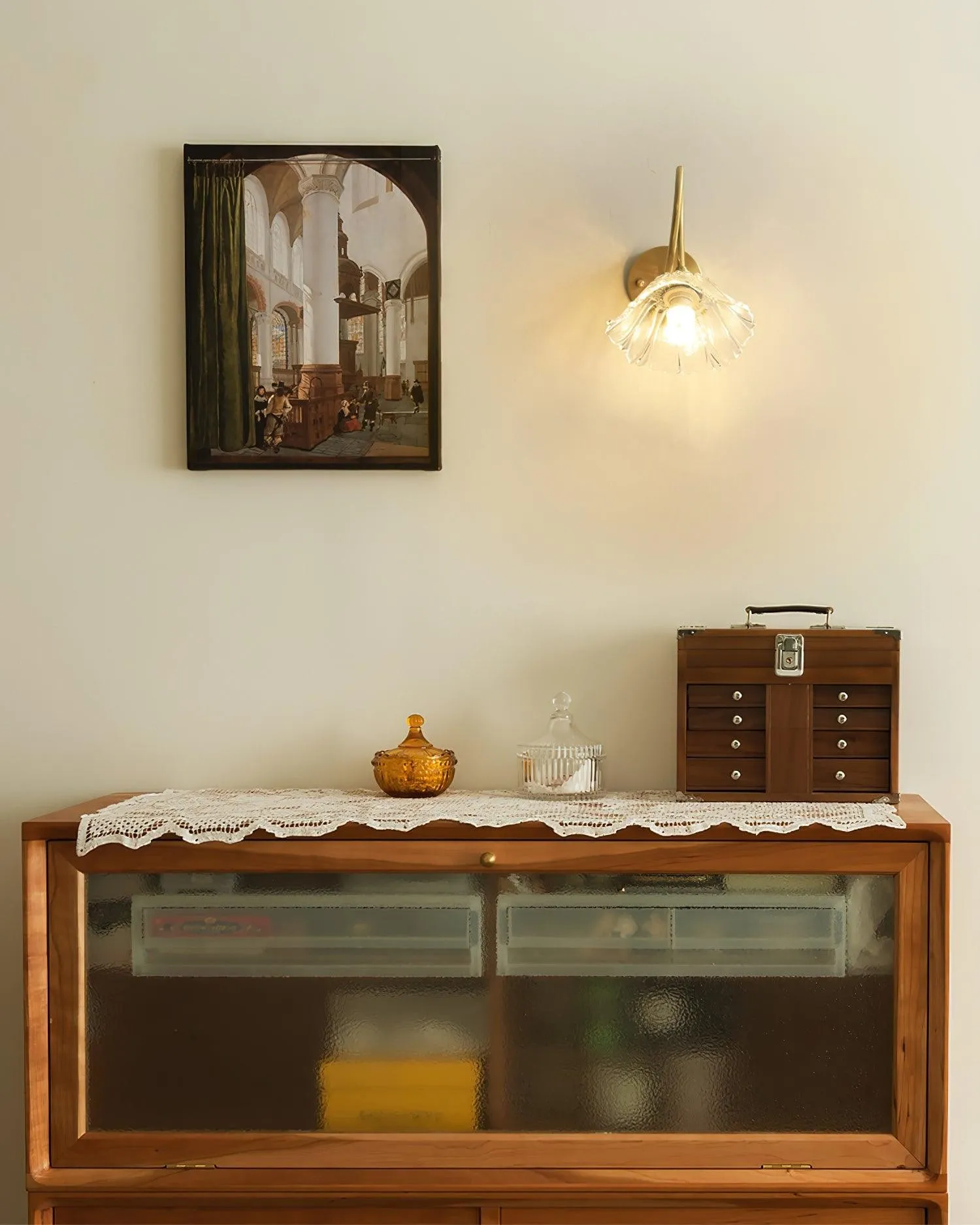 Century Lotus Leaf Wall Lamp KL298
