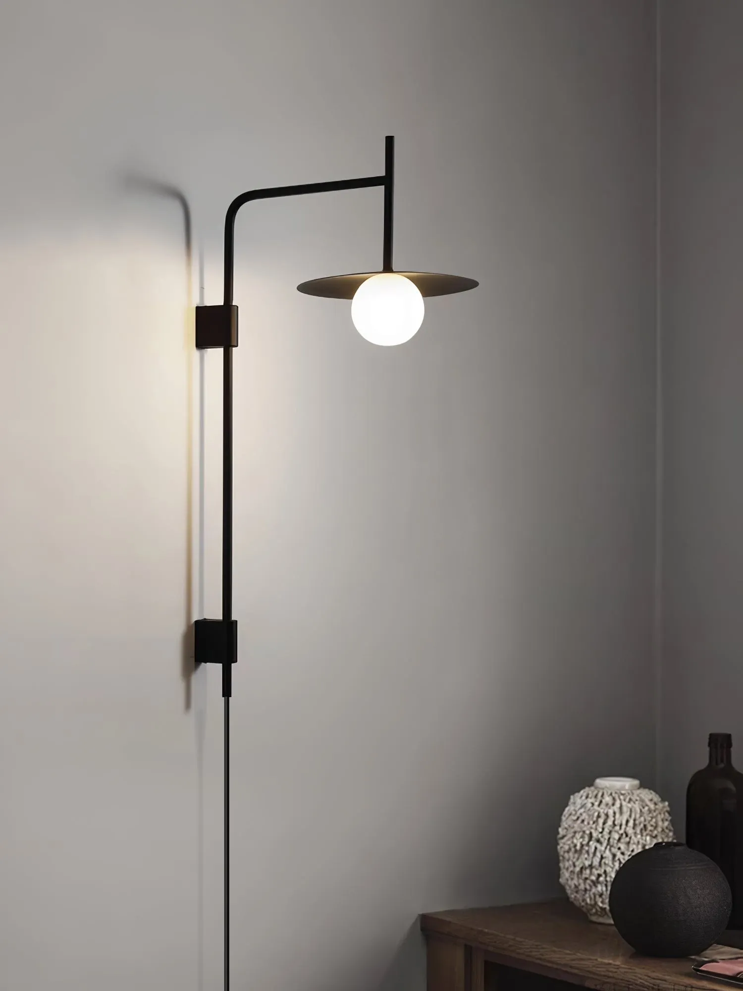 Nordic Swing Arm Wall Lamp for Living Room KL831