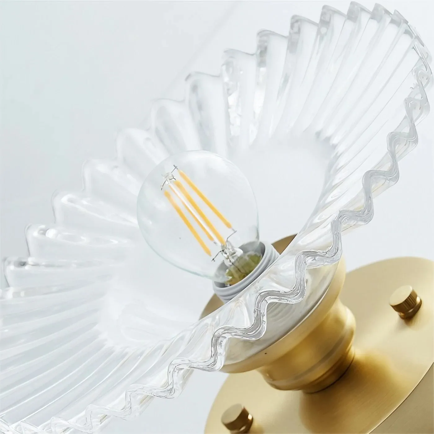 Vintage Design Stained Glass Ceiling Light KL65