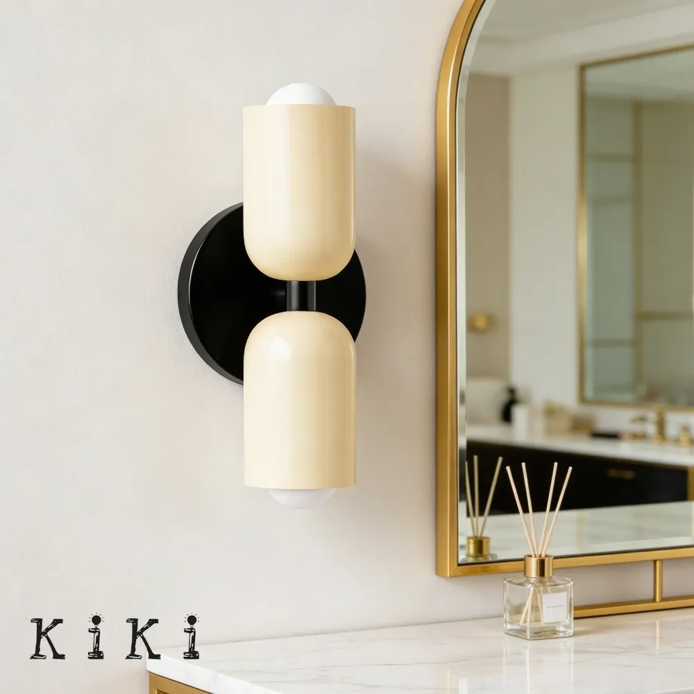 Metal Up Down Wall Sconce - Contemporary Colorful Wall Light for Hallway and Office