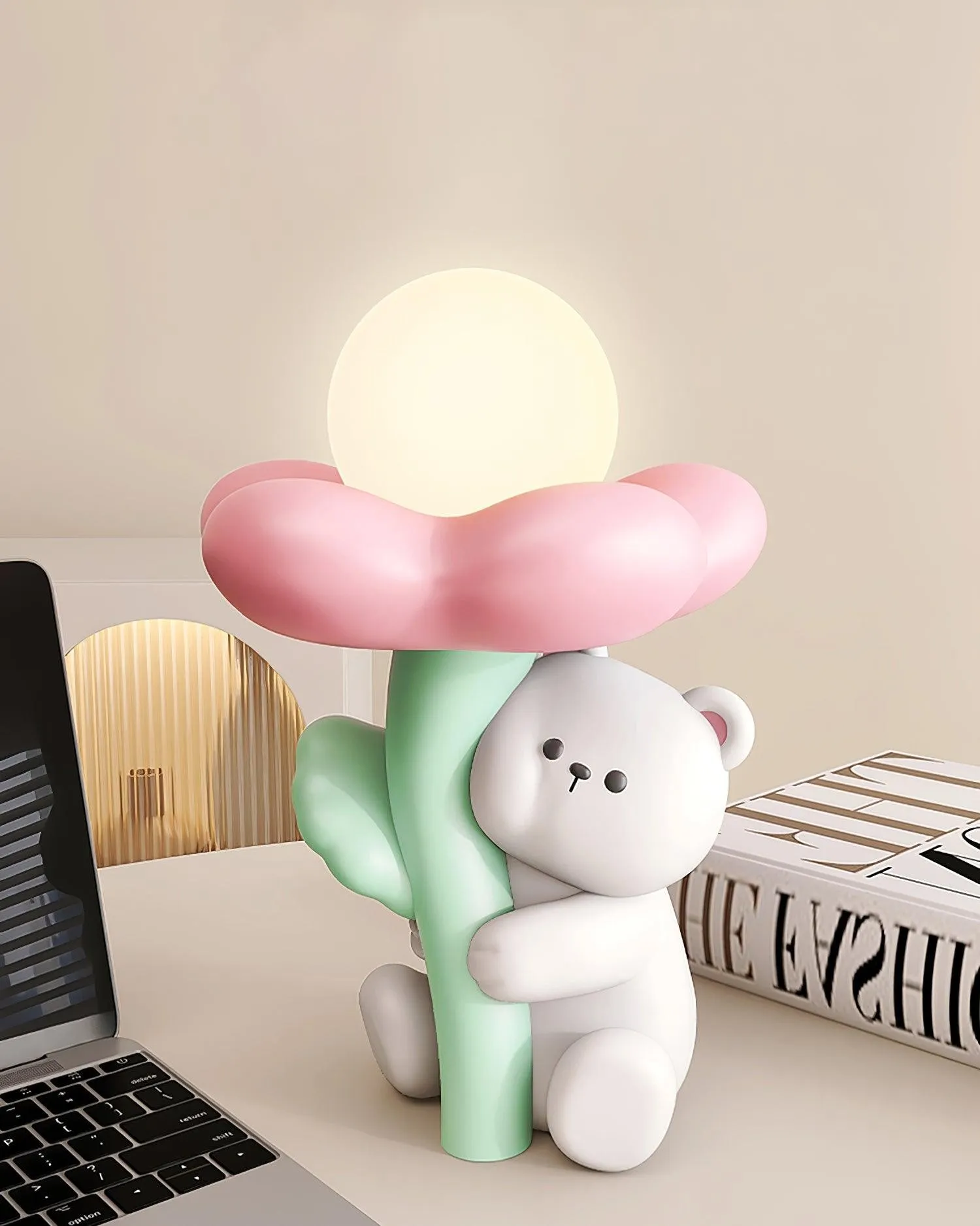 Cute Bear Resin Table Lamp KL821