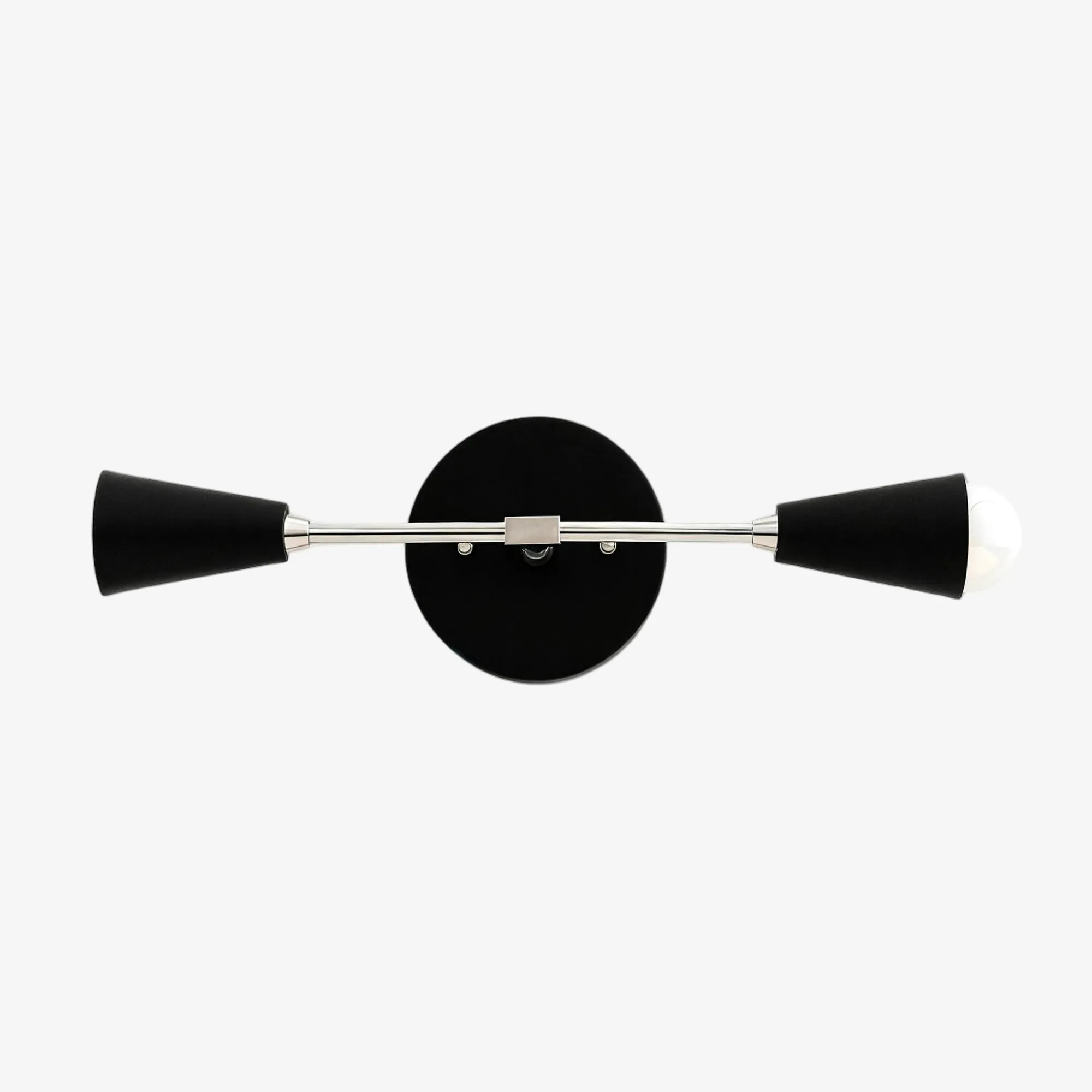 Mobilux Line Minimalist Vanity Light Fixture - Mid Century Bathroom Sconce KL1407