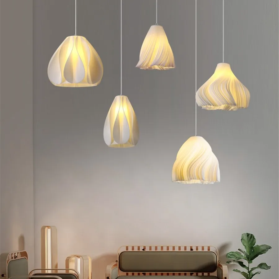 Modern 3D Printed Flower Pendant Light KL108