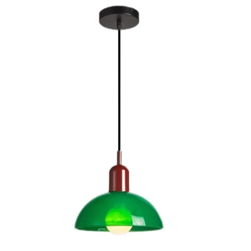 Bauhaus Design Stained Glass Pendant Light KL10