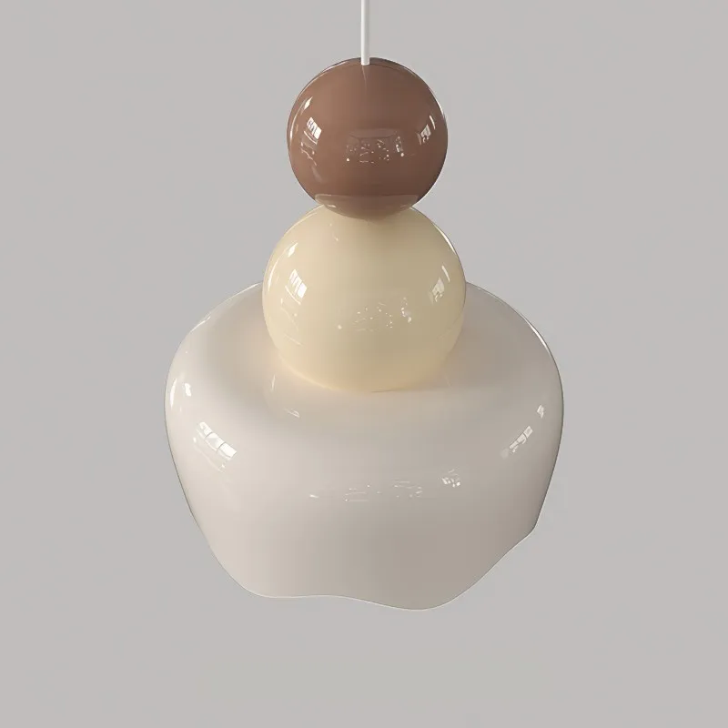 Cream Sunny Rain Doll Resin Pendant Light KL126