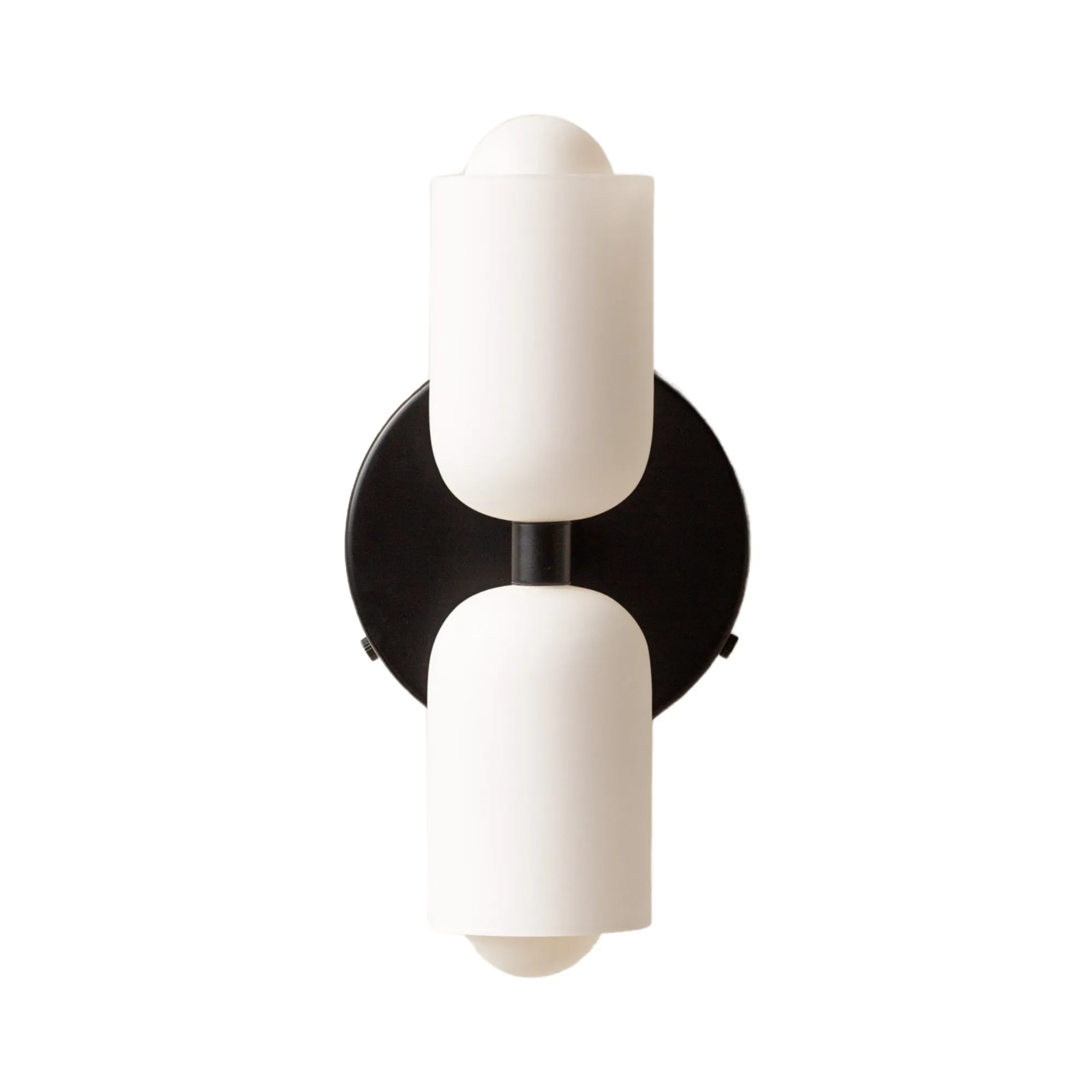 Glass Up Down Wall Sconce