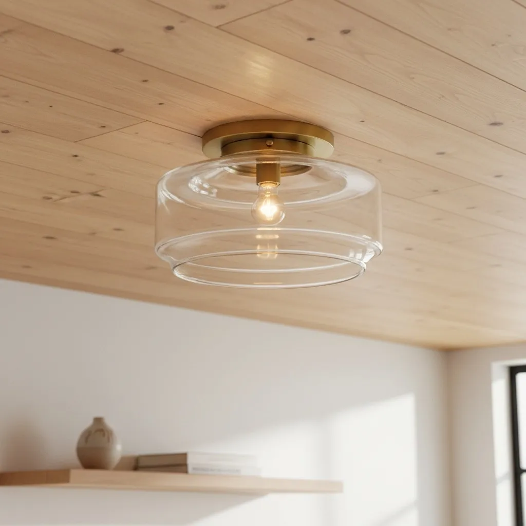 Ulavione Round Profile Ceiling Light - Lighting for Living Room or Entryway KL2213
