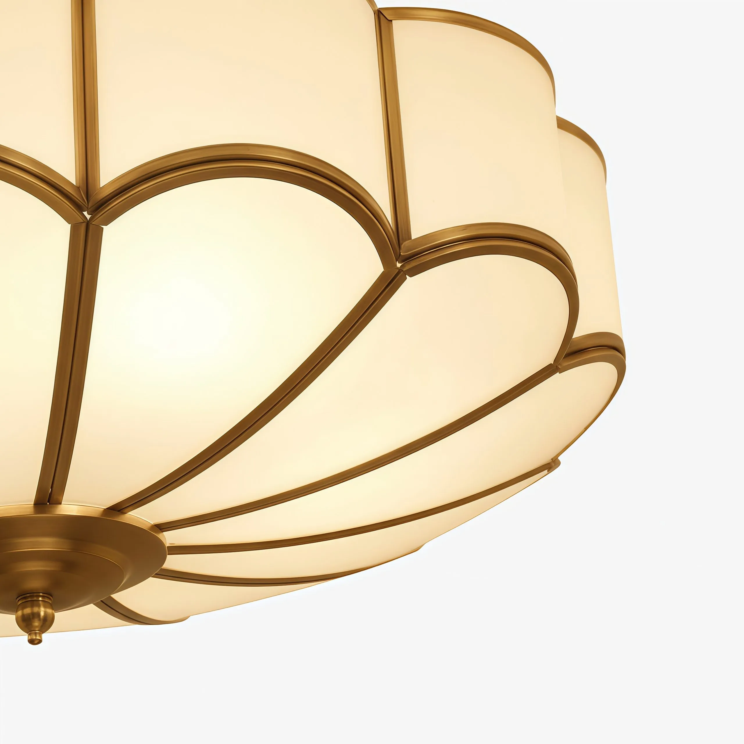 Silunavo Modern Ceiling Lamp with Floral Inspired Design for Living Room Statement KL2209