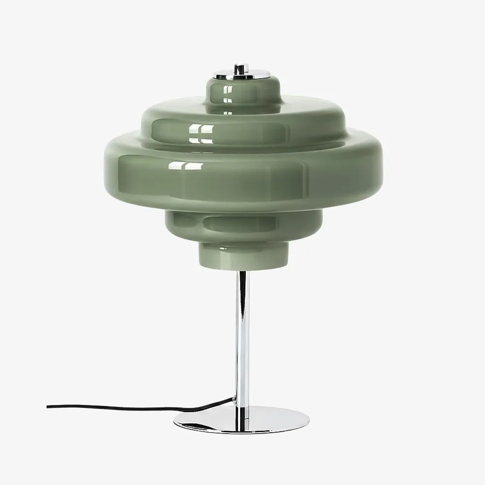 Sculptural Glass Table Lamp – Artful Illumination in Refined Form KL1099