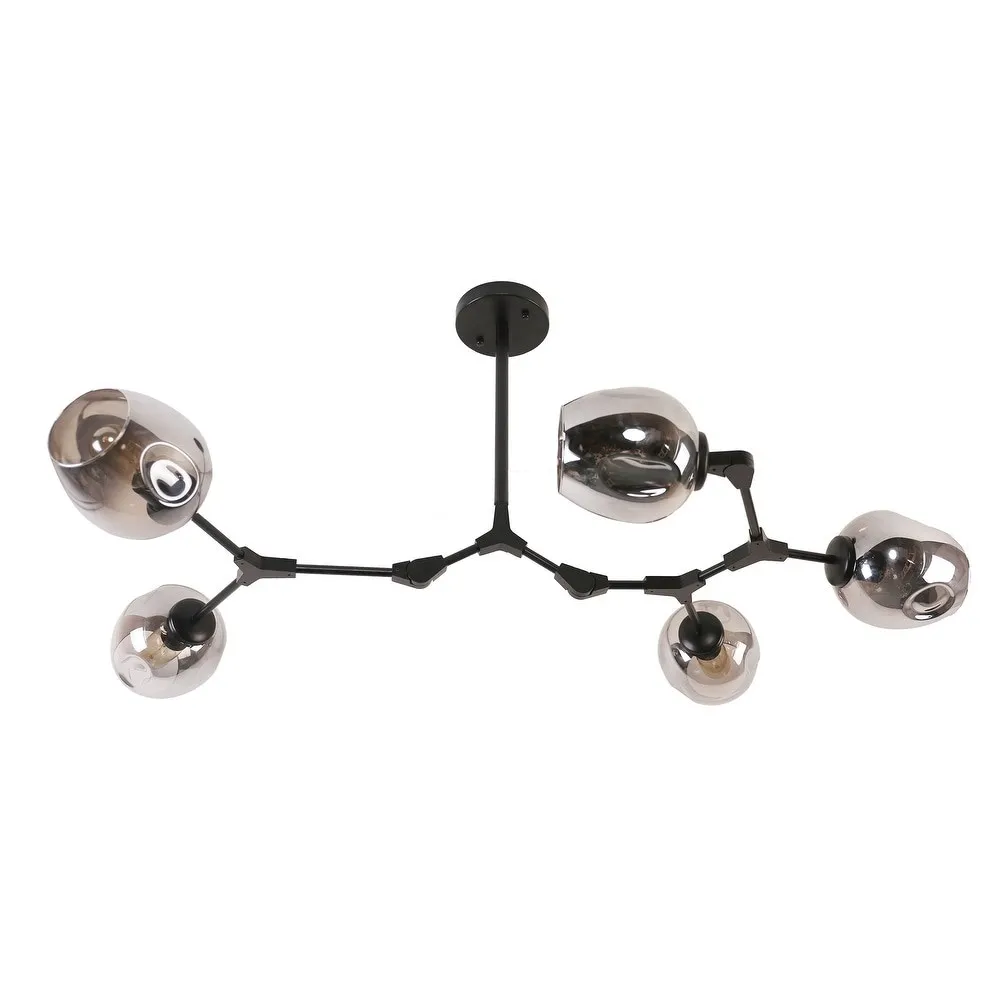 Branching bubble chandelier