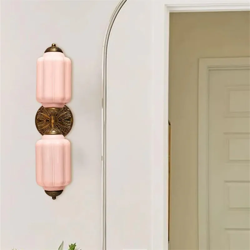 Eloise Pumkin Glass Vanity Sconce KL856