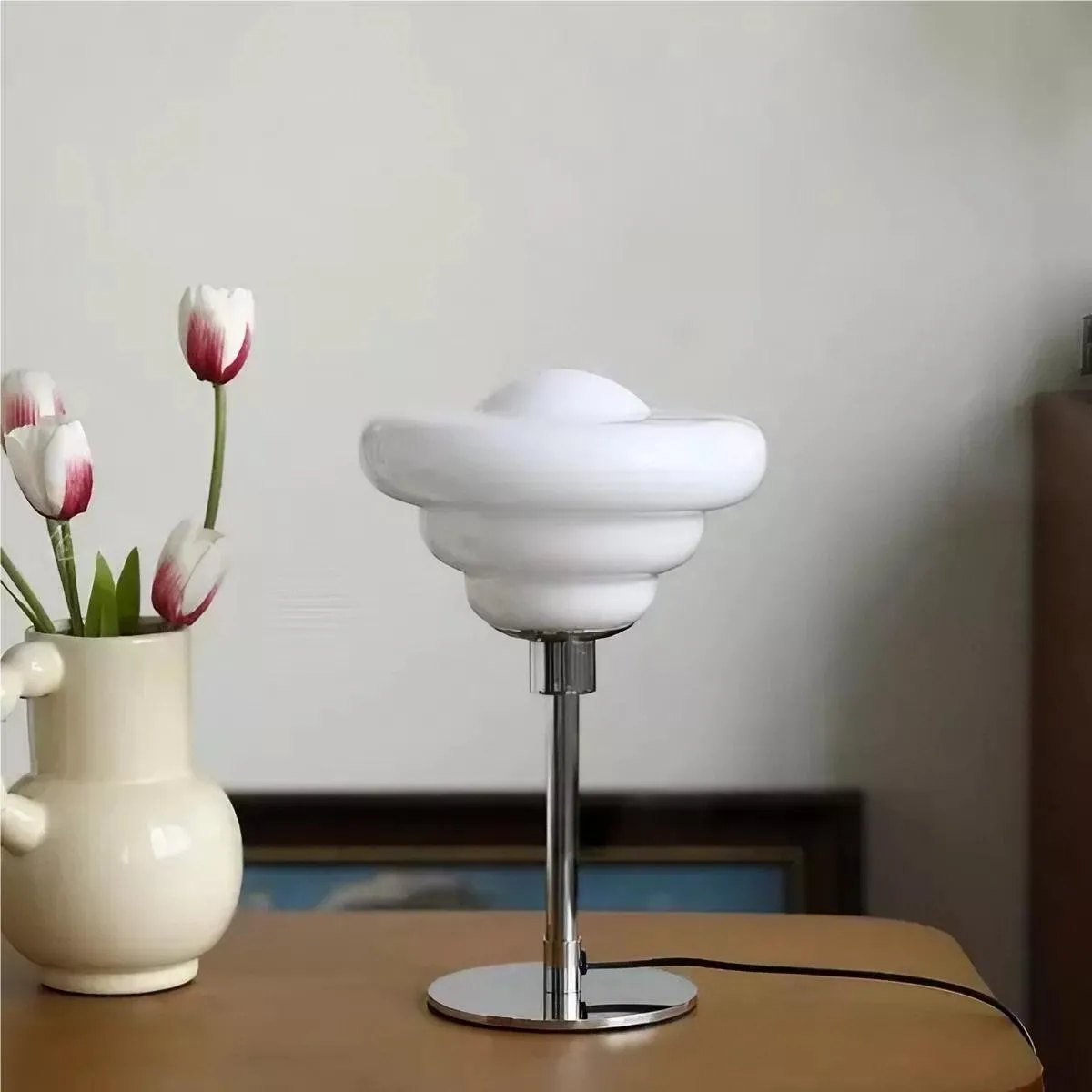 Nordic Minimalist Design Glass Table Lamp KL41