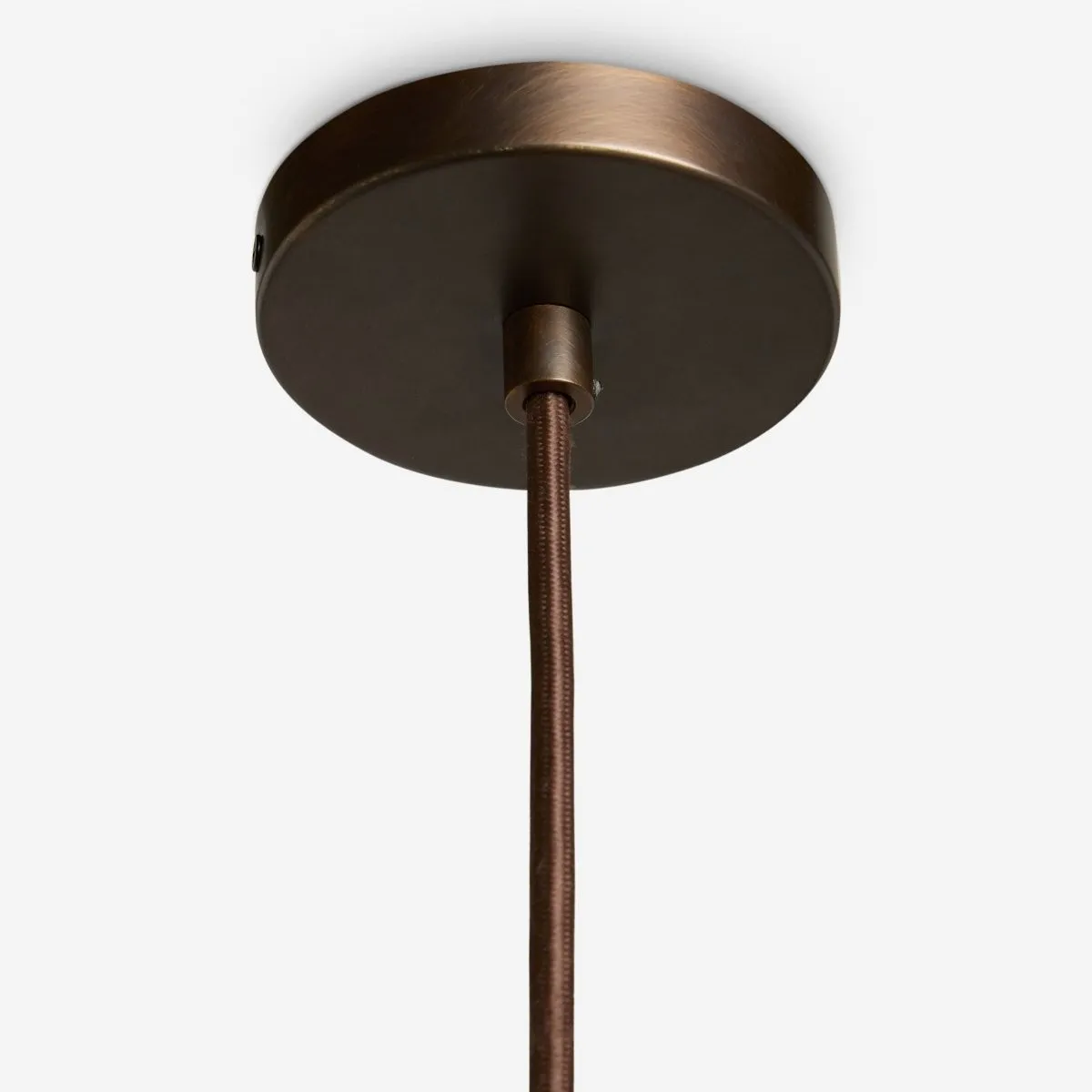 Weavara Sculptural Fabric & Metal Pendant Light - Modern Hanging Lamp for Dining or Living Rooms KL1600