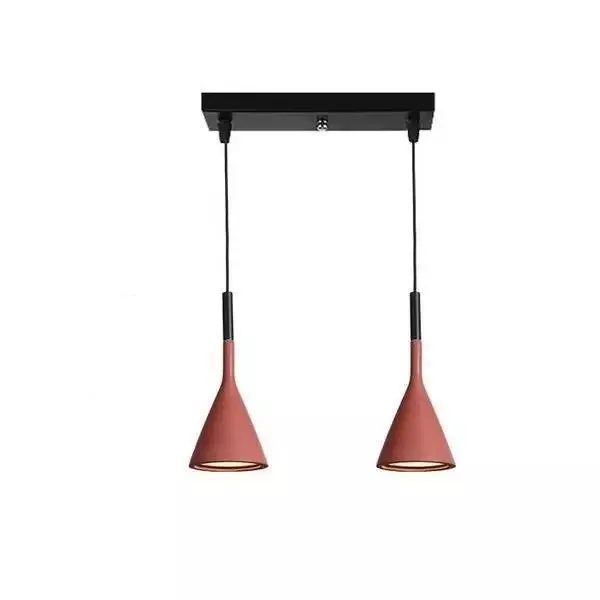 Aplomb Concrete Pendant Lamp - Minimalist Design Lighting for Dining Room and Office
