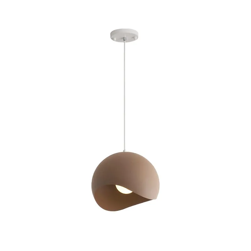 Scandinavian Macaron Eggshell Ball Pendant Light KL96