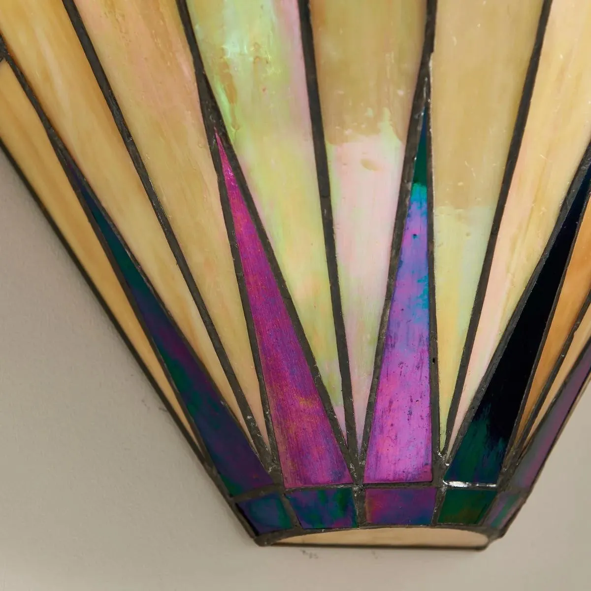 TF Dark Star Geometric Glass Wall Light - Elegant Colorful Glass Sonce for Home KL1880